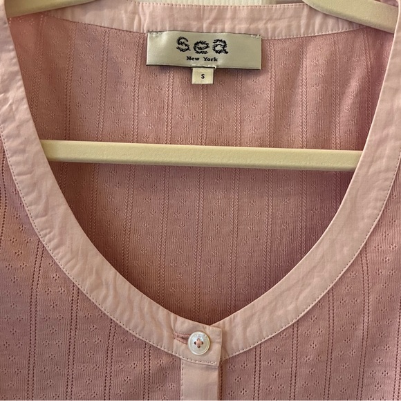 Sea NY Women’s Salome Top, Size S, Pink Color - Picture 5 of 11